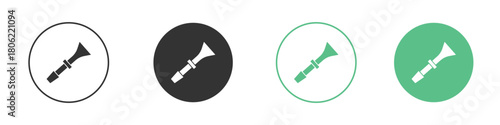 Vuvuzela icon for web design, templates, infographics and more