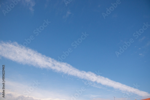 Clouds come in various shapes.