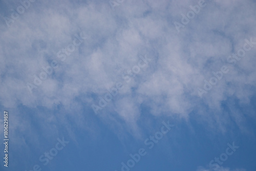 Clouds come in various shapes.