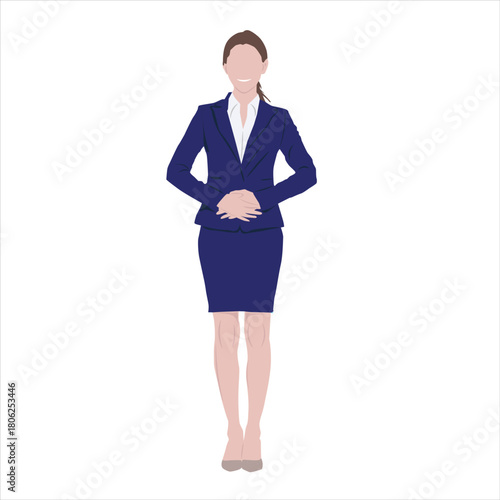 neat female employee