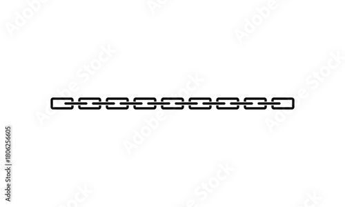 Fotografija illustration graphic design of chain. Perfect for decoration.