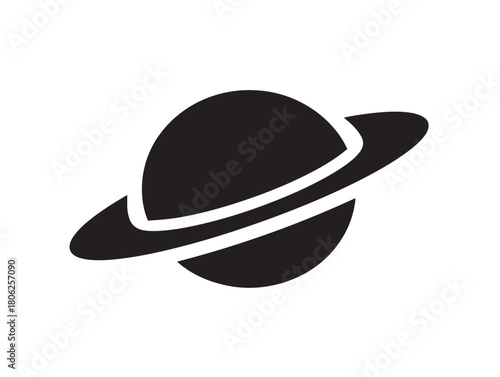 Stunning universe icon vector illustration for elegant and mysterious astronomy projects