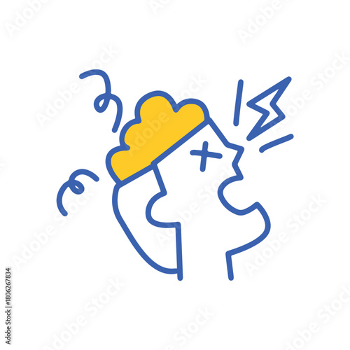 Burnout Style Icons in Blue vibes