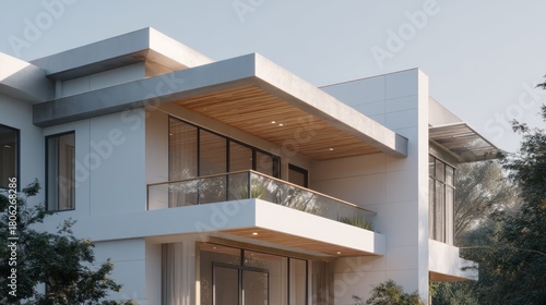 Modern house exterior