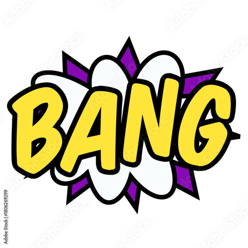 Bang Pow Free Sticker