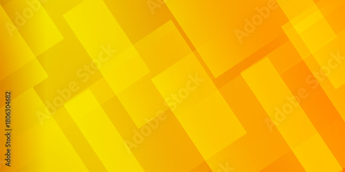 Abstract orange and yellow geometric texture background with square mosaic design. Minimal geometric background with triangles, Orange Abstract Lights Lines Background with tech geometric shapes. glow