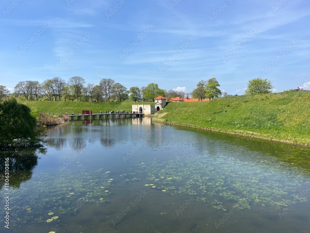 Fototapeta premium landscape in Copenhagen, Denmark, Northern Europe