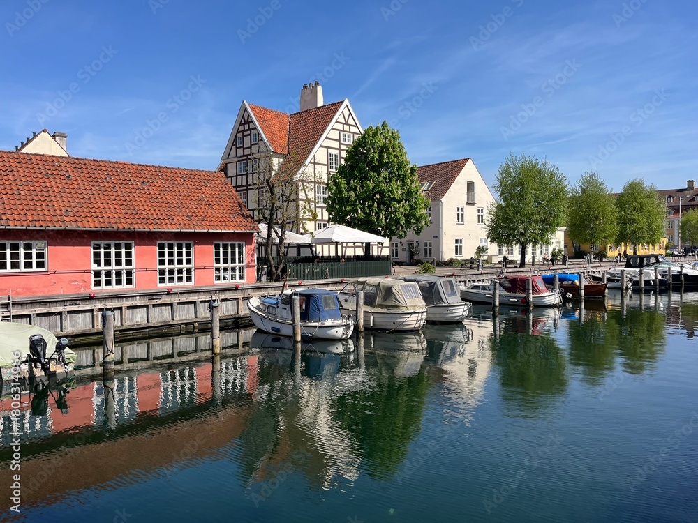 Obraz premium landscape in Copenhagen, Denmark, Northern Europe