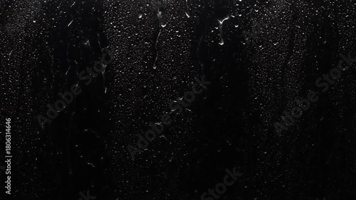 Rain on Glass Texture - Abstract Video Element