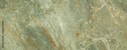 Green marble texture background. Ceramic tile surface