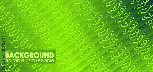 Dynamic 3D Neon Orbit Background