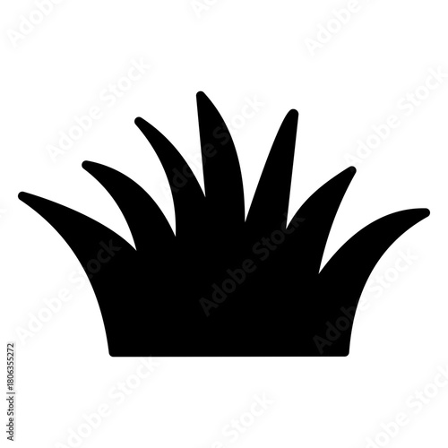 Lush Green Bush Grass