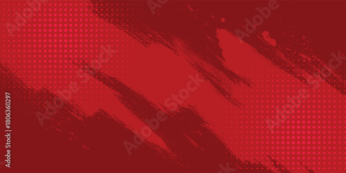  Bold Red Brush Stroke Background For Design Projects And Marketing Materials Creative Visual Elements Stock Photo eps10