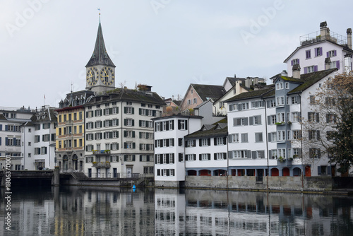 View of the old town of Zurich, Switzerland