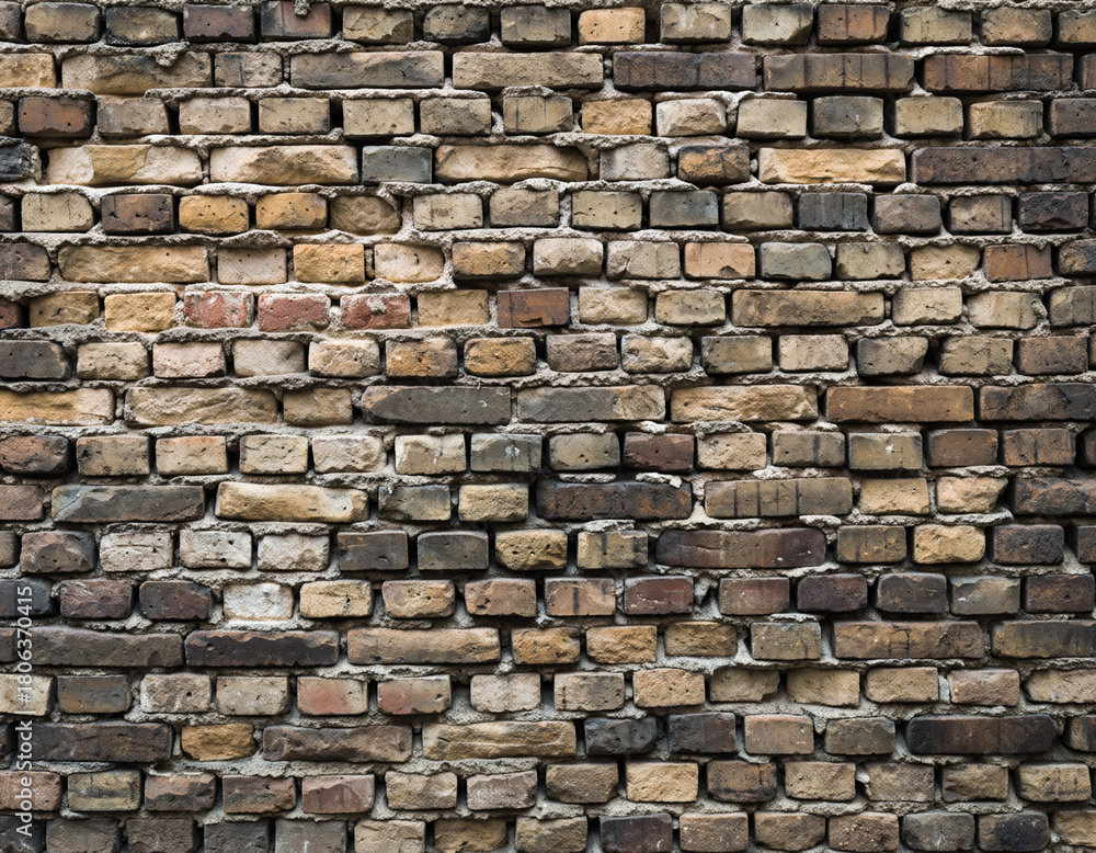 Fototapeta premium レンガのテクスチャ（壁面）/Brick texture (wall)