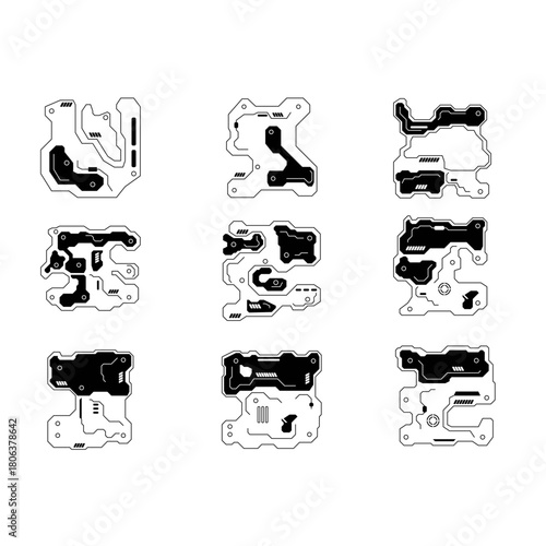 Electro Circuit Line