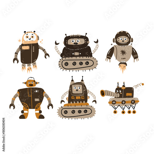 Retro Sci-fi Illustration