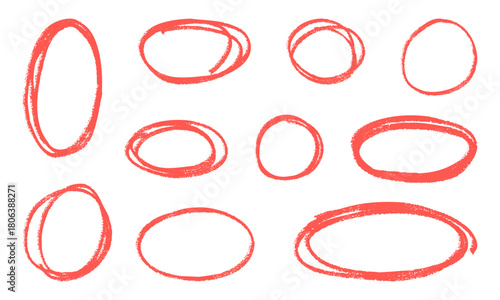 手書きの丸いろいろセット