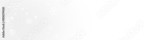 Magical bright snowfall effect with freezing ice flakes drifting through a transparent winter sky, creating a cold seasonal background ideal for Christmas celebration designs, holiday overlays and glo