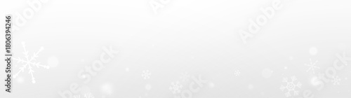 Shimmering snowfall overlay featuring falling snowflakes, frosty ice effects, cold winter textures, and layered background elements, perfect for festive holiday greetings, Christmas illustration, and 