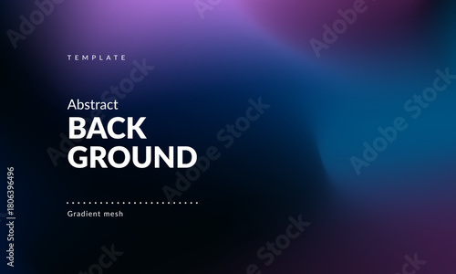 Abstract liquid background. Gradient mesh. Effect blend bright color. Blurred fluid colorful mix. Modern design template for web cover, header, ad banner, poster, brochure, flyer. EPS vector image