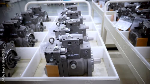 Industrial Hydraulic Pumps and Motors Manufacturing Equipment