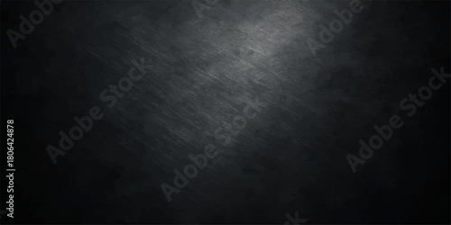 Dark blue grunge wall texture background with a vintage black paper design pattern