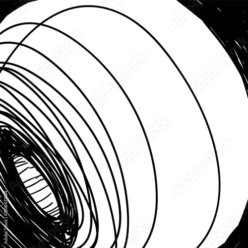 A round object with a hole