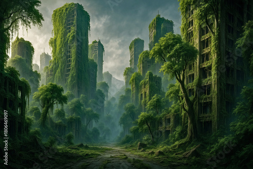 Wallpaper Mural Wenn die Natur zurückkehrt Torontodigital.ca