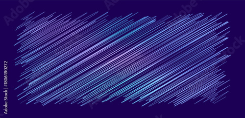 Abstract textured background with diagonal lines in shades of blue and purple