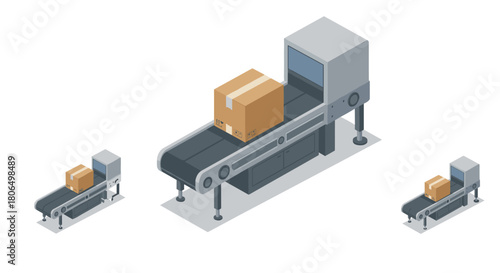 Automated conveyor system for efficient parcel sorting and delivery