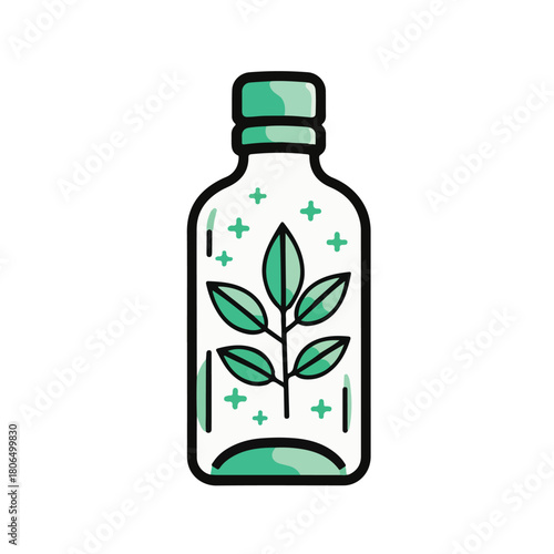 Herbal Hair Tonic Bottle