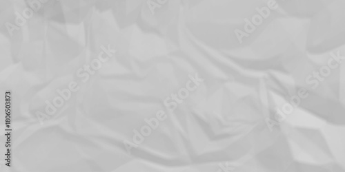 White crumpled paper background texture pattern overlay. wrinkled high resolution arts craft and Seamless white crumpled paper.	
