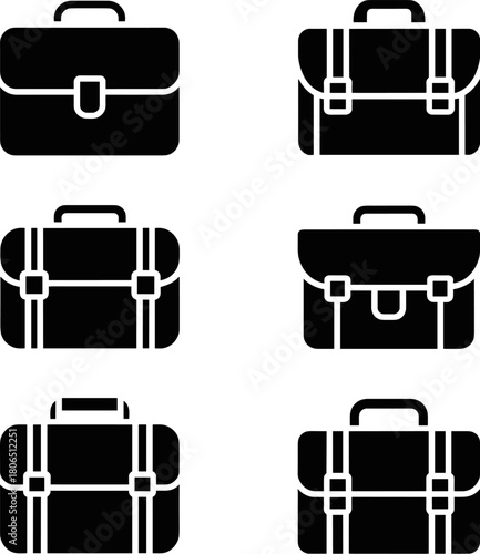 A powerful graphic resource for any project related to finance, data visualization, or corporate success stories. The nine glyphs provide clear visual representations of essential business concepts.