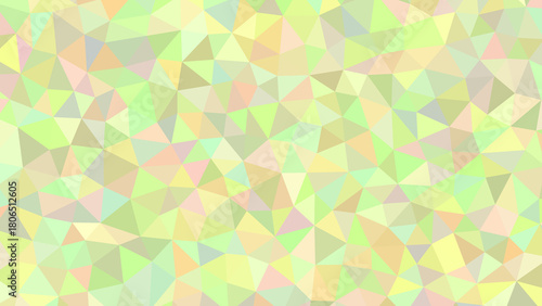 A mesmerizing mosaic of pastel triangles, a symphony of soft hues creating a calming and visually appealing geometric abstraction