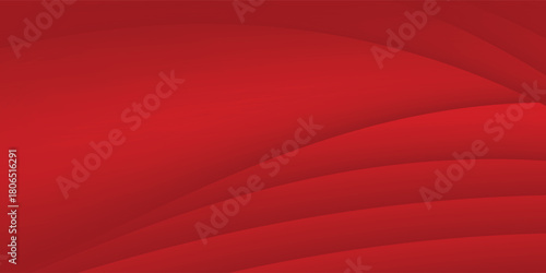 abstract red wave curve technology background