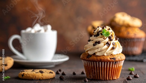 chocolate chip muffin
