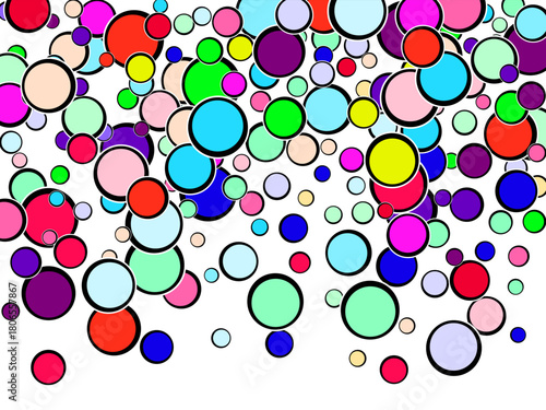 abstract background with circles