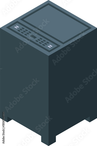 Secure steel safe deposit box ensuring financial security and protecting precious belongings in a bank vault