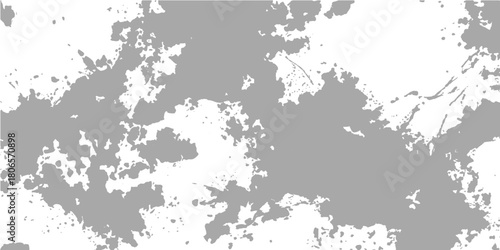 Abstract grunge background texture vector map of Europe continent with detailed country borders and paint design