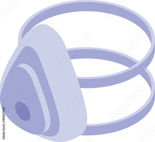 Oxygen mask providing respiratory support, crucial for patients with breathing difficulties