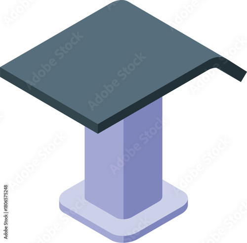 Springboard standing by the pool, ready for diving and jumping