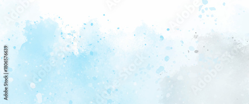 Abstract Sky blue, cloud background design