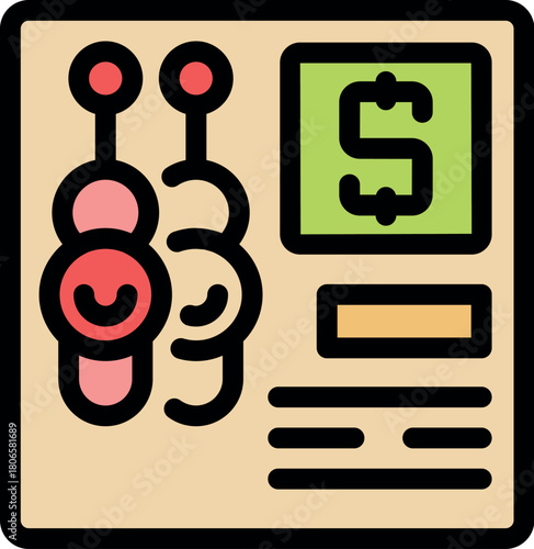 Smart farming control panel displaying crop health, market prices, and other relevant data for efficient agricultural management