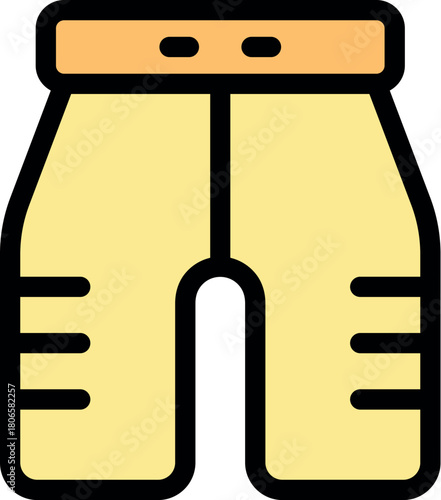 Close up of protective shorts designed for enhanced safety and comfort during sports, featuring reinforced padding and a secure waistband