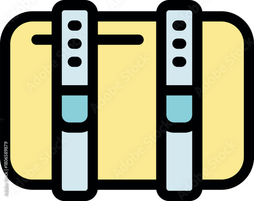 Yellow insulated delivery bag ensuring food safety during transport, ideal for food delivery services