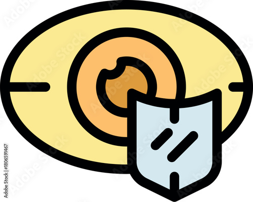 Protecting eyesight with a shield, ensuring safety and well being