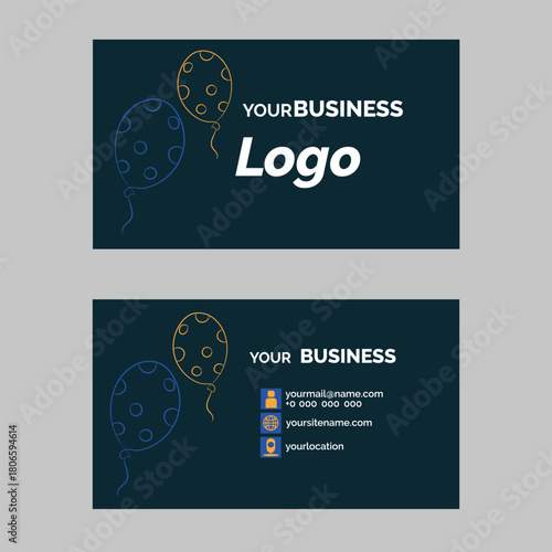 business card design template