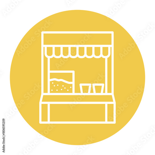 Popcorn Stall Icon