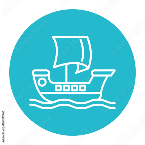Splash Boat Icon